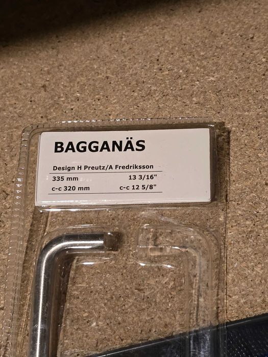 IKEA BAGGANÄS Puxador 335mm