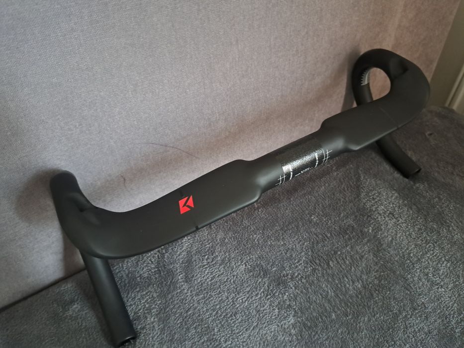360mm Lekka Karbonowa Kierownica Aero KOCEVLO Wznios Gravel Szosa NOWA