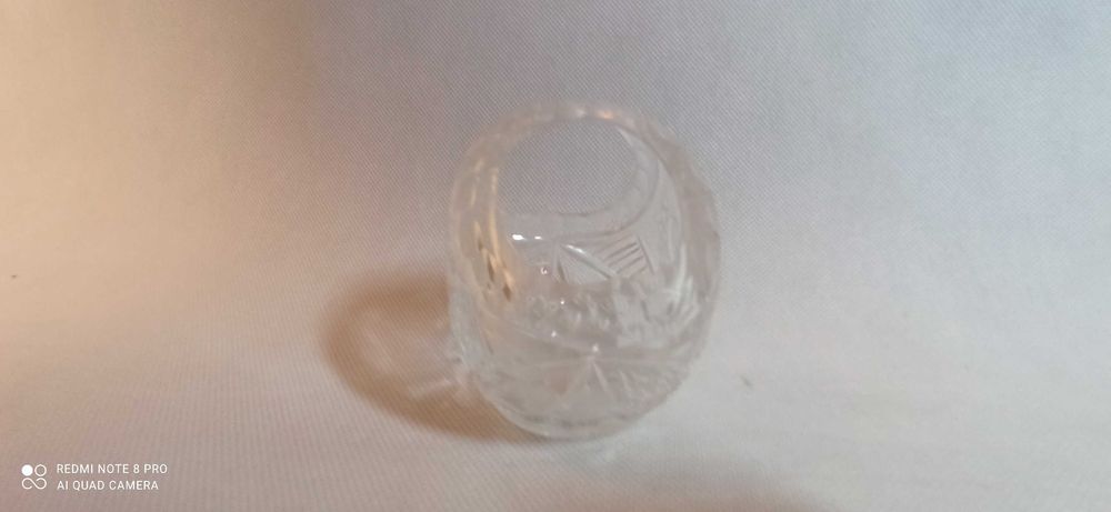 Koszyk kryształowy!! PIĘKNY WYRÓB""