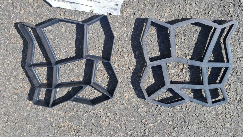 Moldes para pavimento cimento