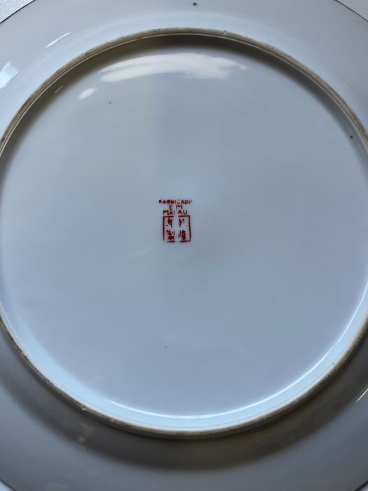 2 pratos antigos Macau