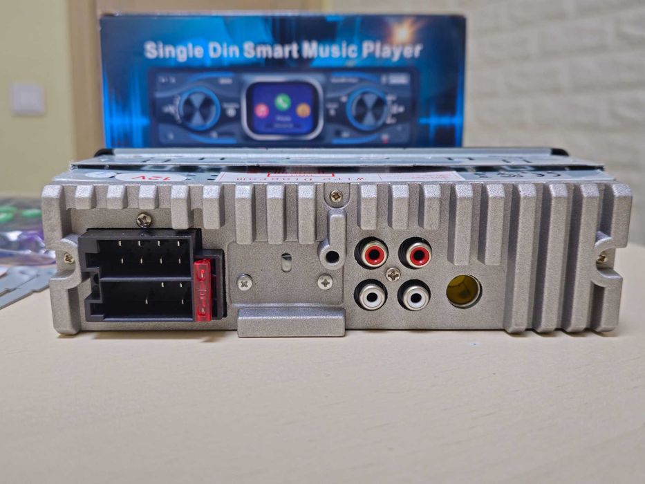 Автомагнітола Podofo 1DIN A4204 FM/Bluetooth/MP3-плеєр/AUX/USB