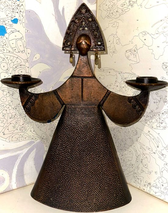 Подсвечник на две свечи 