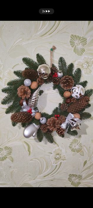 Новорічні віночки