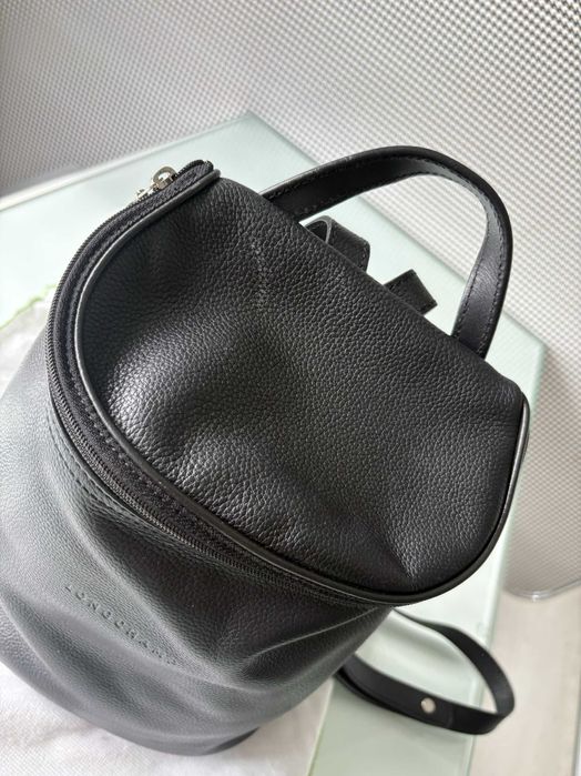 Mochila Longchamp preta autêntica