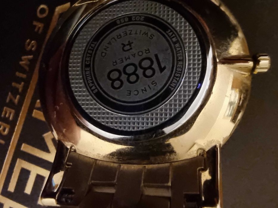 Zegarek meski roamer zloty