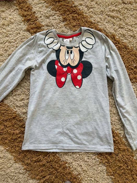 Дитячий світшот/лонгслів Minnie Mouse, Disney світло-сірий