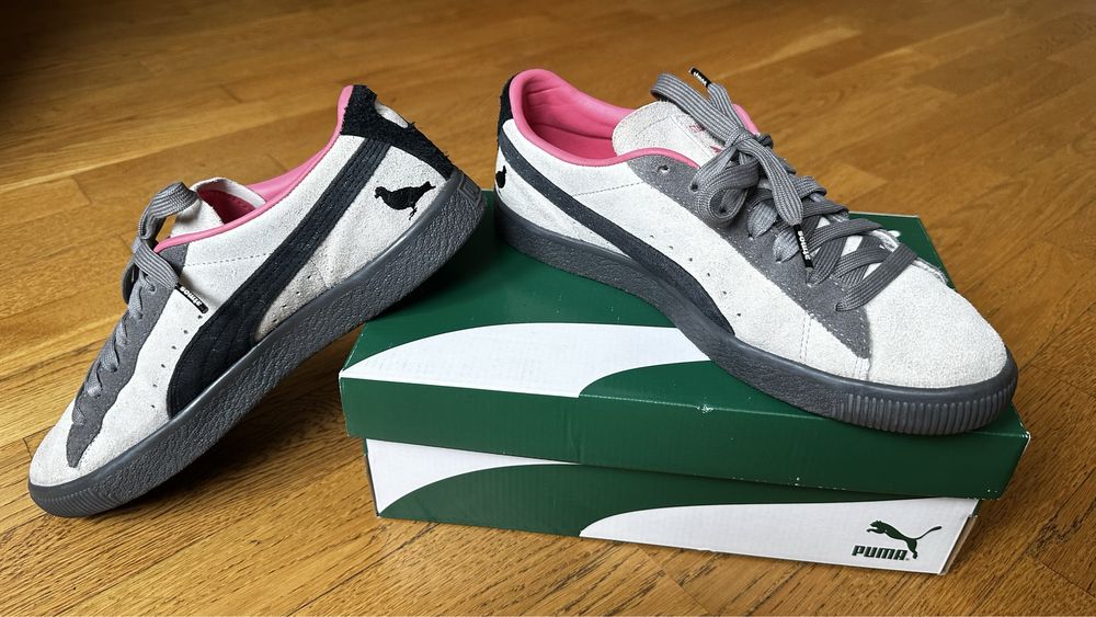 Замшеві кросівки Puma Suede VTG Staple Atmos
