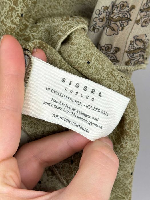 SISSEL edelbo spódniczka spódnica jedwabna 100% silk boho