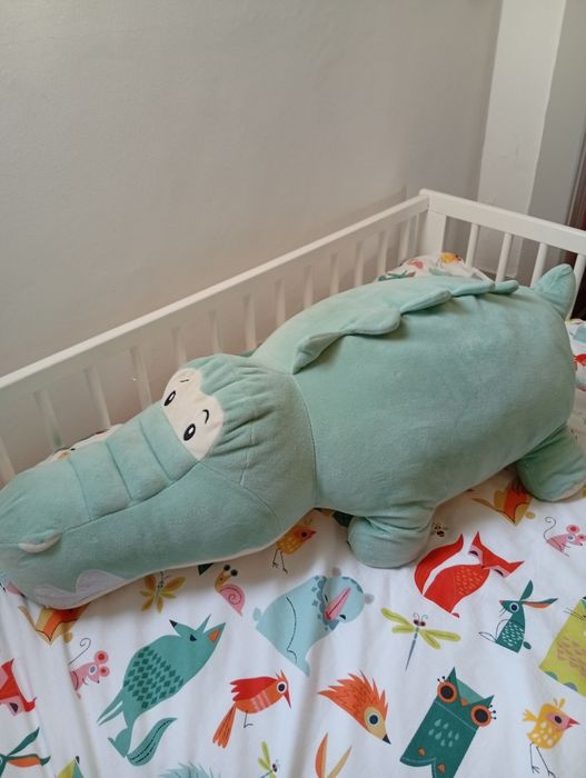 Boneco peluche grande - crocodilo