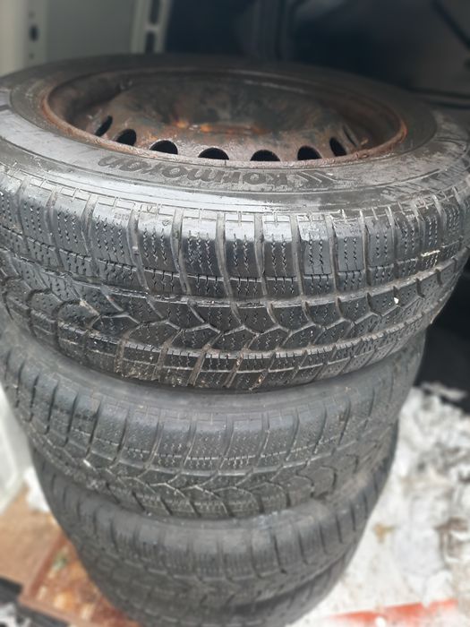 4 koła felgi opony zimowe 195/65 R15 Kormoran Renault Megane Scenic
