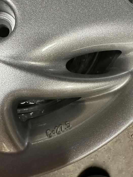 Felgi aluminiowe Fiat Seicento Sporting -po pełnej renowacji.