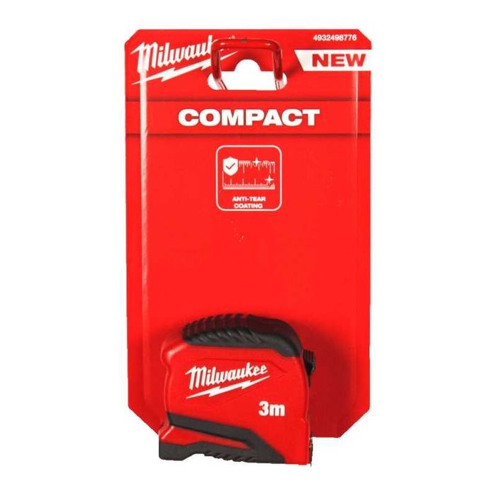 Рулетки Milwaukee Pro Compact Gen 2, 3м, 5м, 8м (25мм)