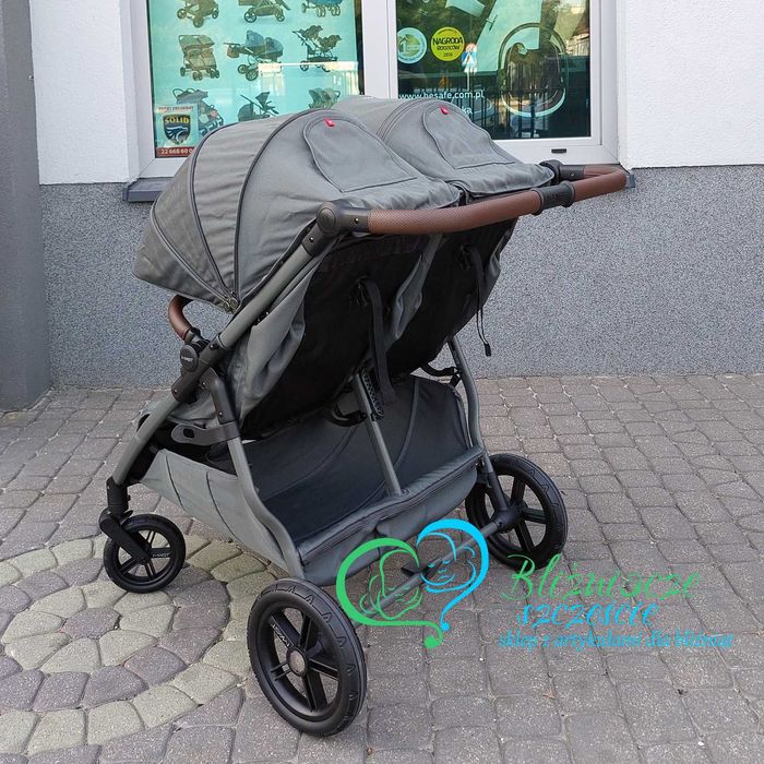 Mast Twin X z regulowaną rączką dla bliźniąt NOWY