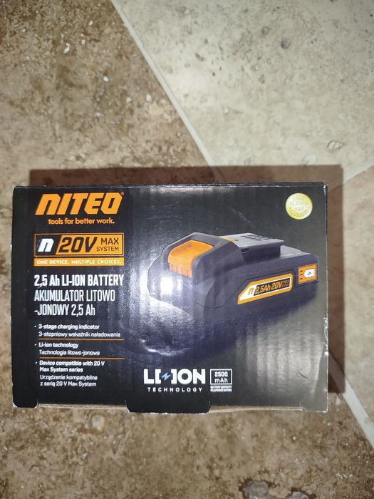 Nited bateria 20V akumulator