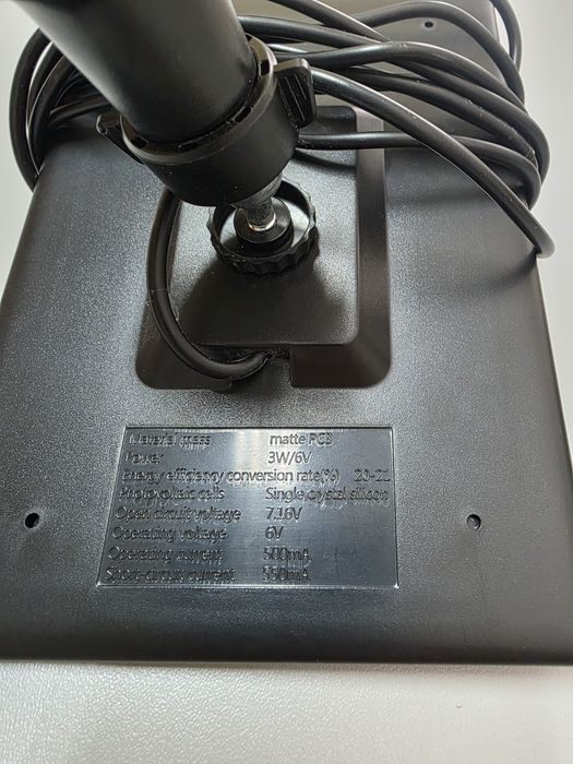 Painel Solar 3W c/ Fixação