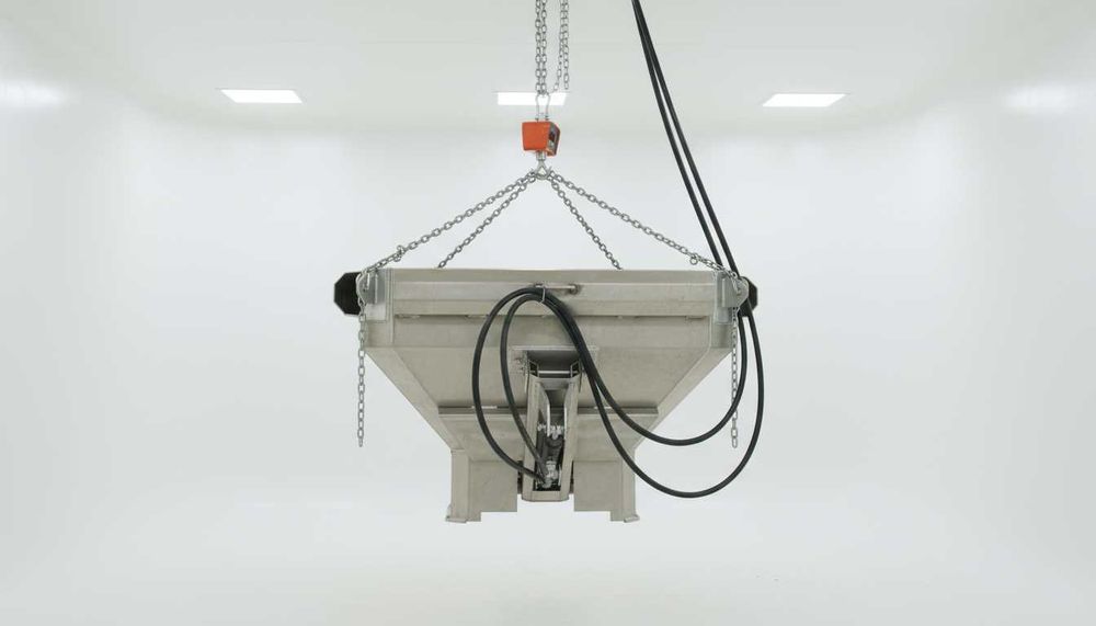 Hydrauliczny kosz do odłowu ryby aluminiowy