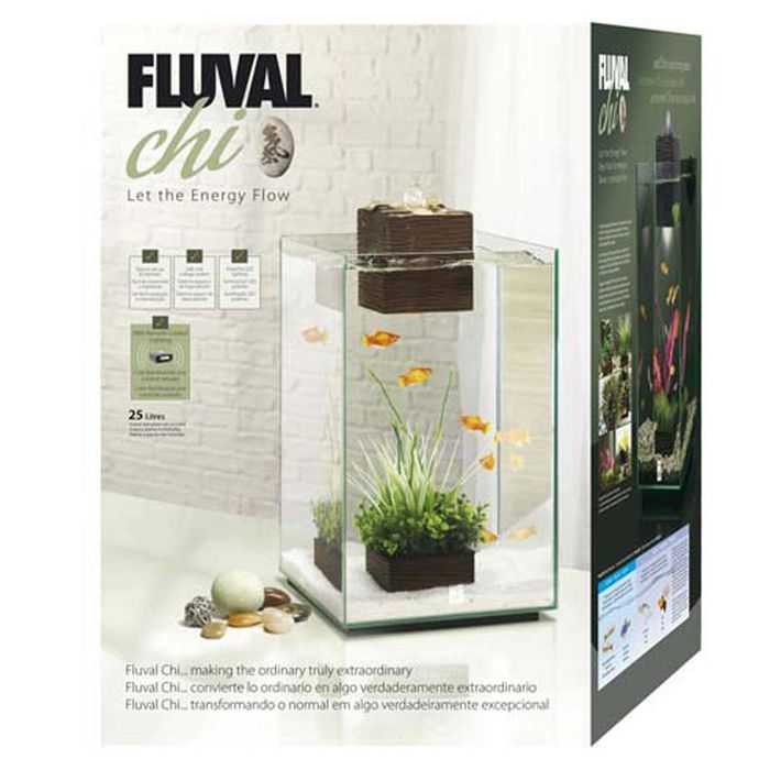 2 Aquários Fluval Chi  – filtro e termóstato incluídos