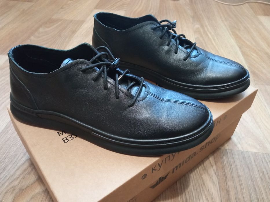 Туфли мужские кожаные