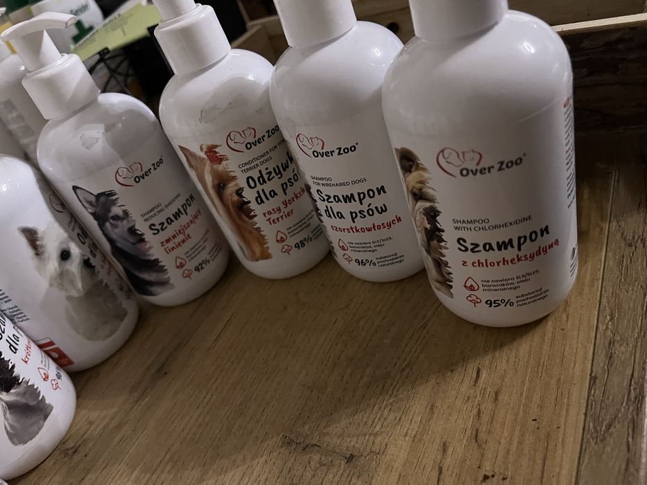 Szapony  dla psow i odzywki