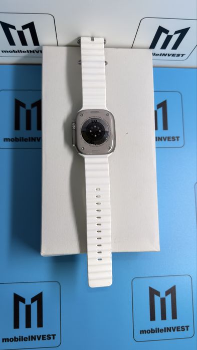 Apple Watch Ultra Titanium White Ocean Band–używany, stan idealny
