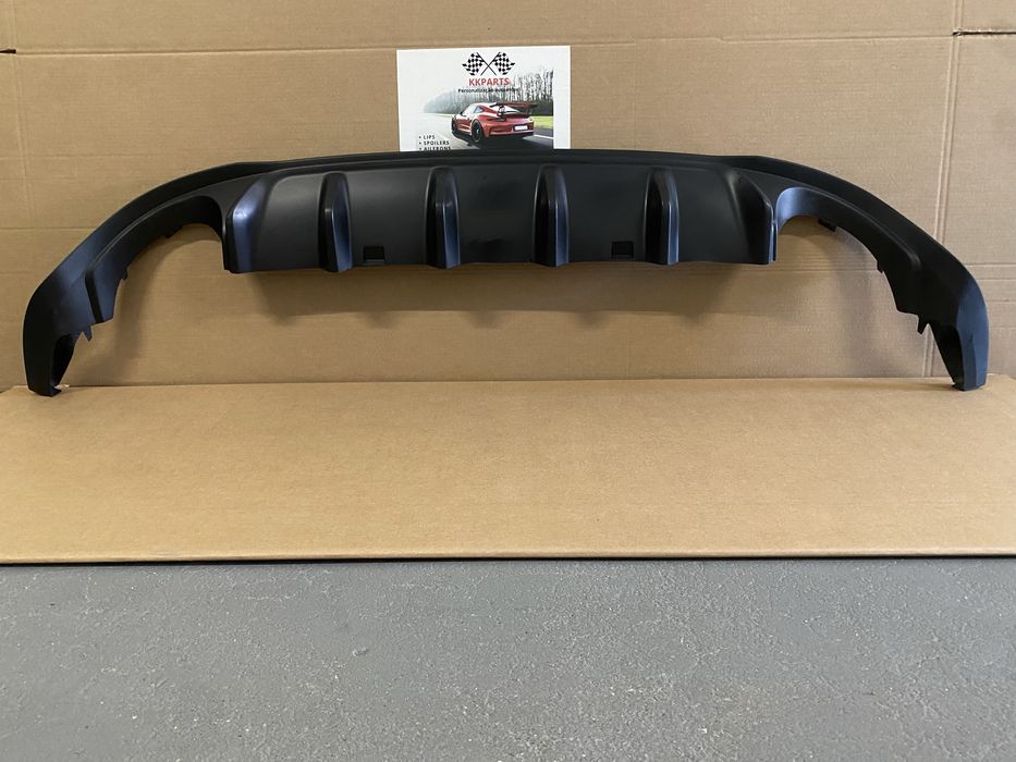 SPOILER DIFUSOR 4 SAÍDAS ESCAPE PALA ABA VW GOLF 7.5 TCR GTI R NORMAL