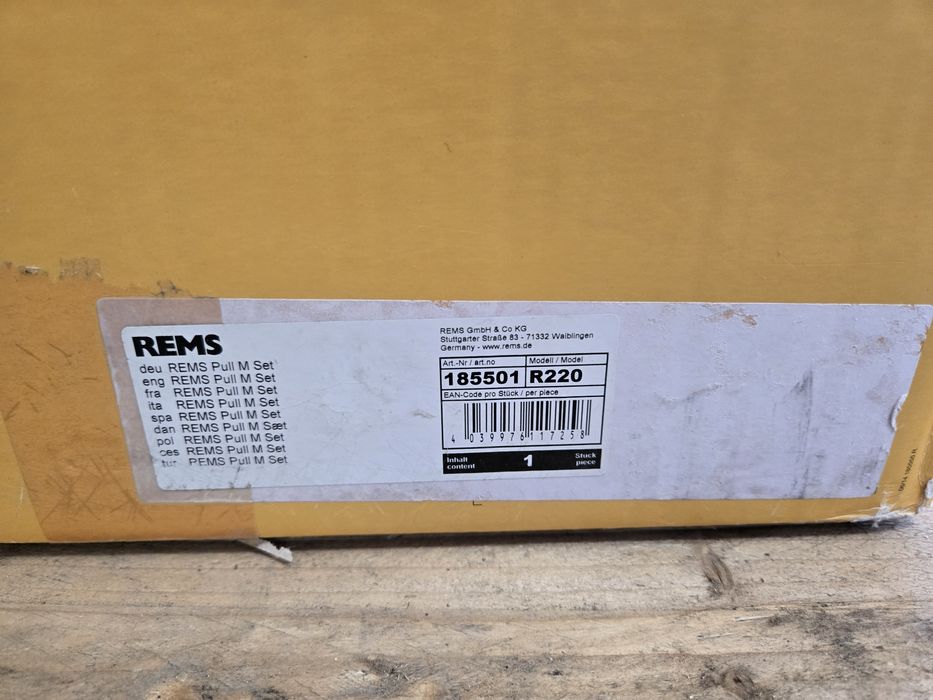 Rems Odkurzacz Pull M Nowy Gwarancja 12 miesięcy