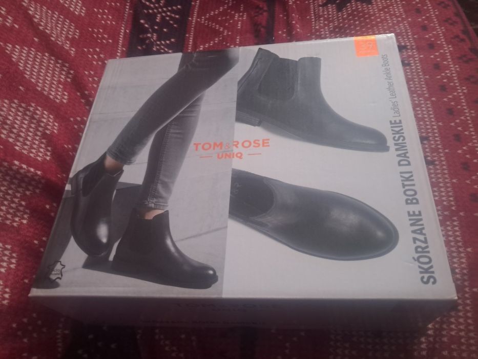 Sprzedam botki damskie Tom&Rose 39 Nowe