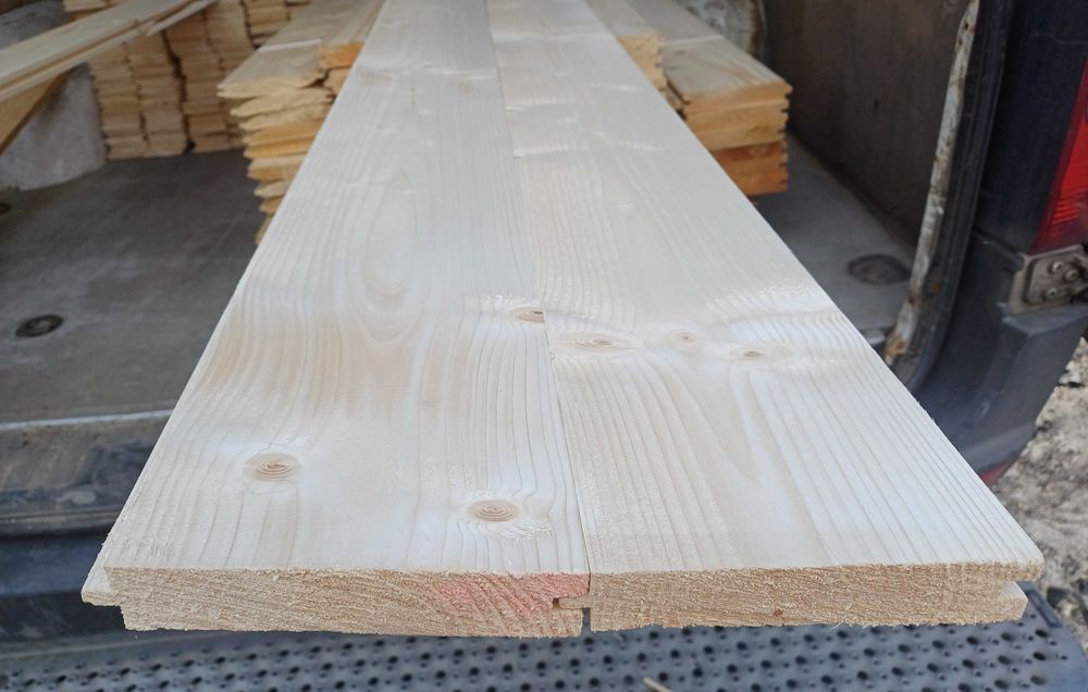 Deska elewacyjna podłogowa tarasowa heblowana podbitka półbal szalówka