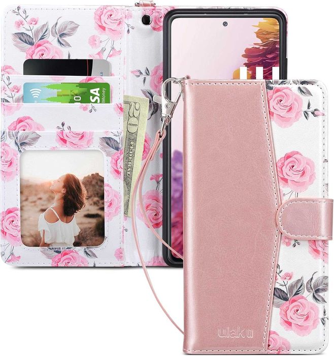 Etui portfelowe do Apple iPhone 8 Plus/7 Plus różowe złoto