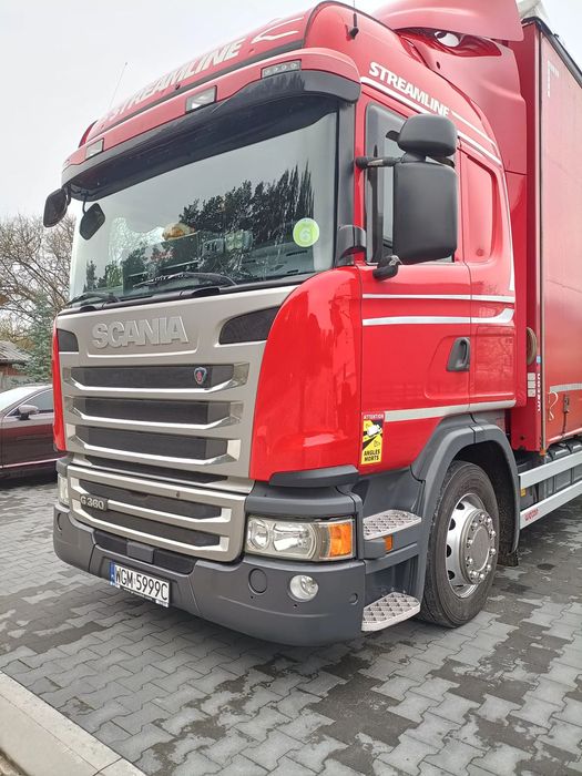 Scania G360  SCANIA G360  8,5x2.48x3,0 21epalet Winda + Paleciak