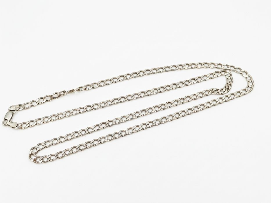 Łańcuszek srebrny pr. 925 62cm 13,36g używany