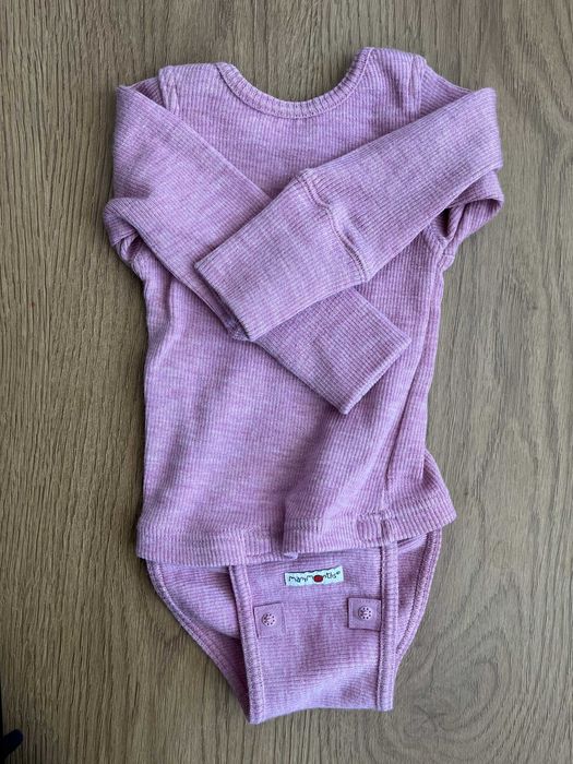 ManyMonths Body/Koszulka z wełny Merino Charmer/Explorer 62-80/86cm