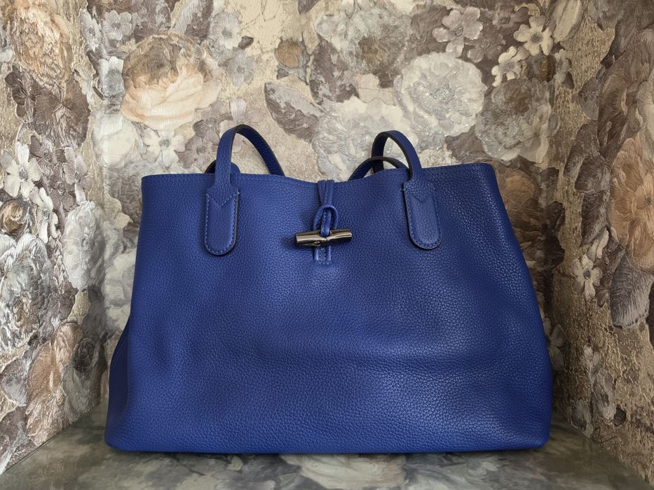 Шкіряна сумка Longchamp оригінал