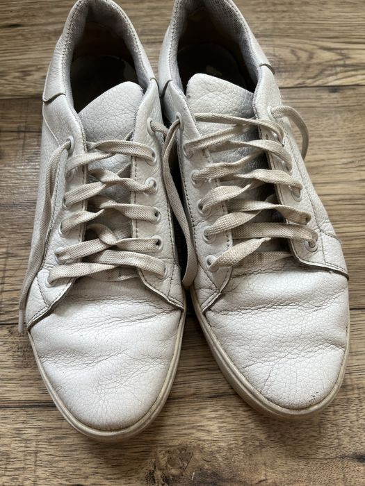 Białe Sneakersy Minimalistyczne Rozmiar 41 | Tanio / Okazja