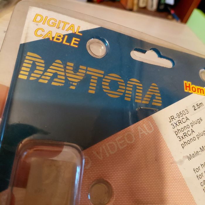 Daytona home Cinema 3xRCA 2,5m JR-9503