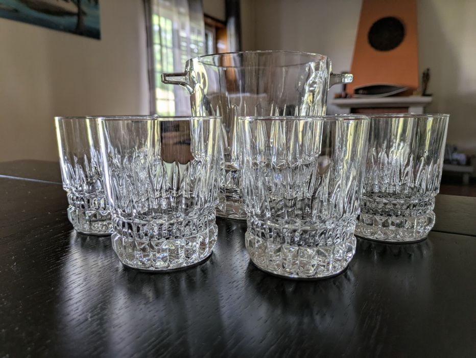 Conjunto de Cristal D'arques - Como Novo