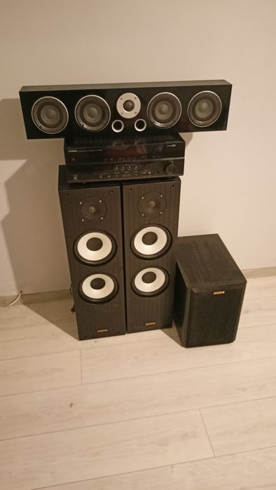 Amplituner Yamaha plus głośniki Koda