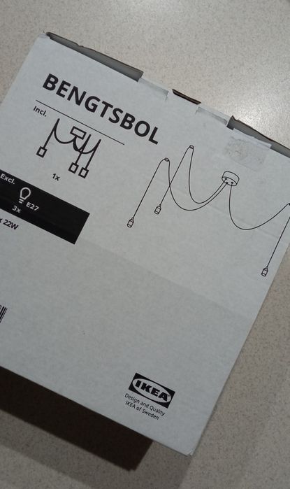 Lampa wisząca Bengtsbol nowa