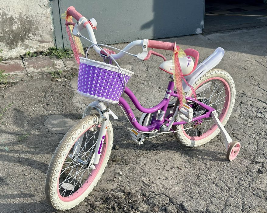 Детский велосипед для девочки Royal Baby Stargirl