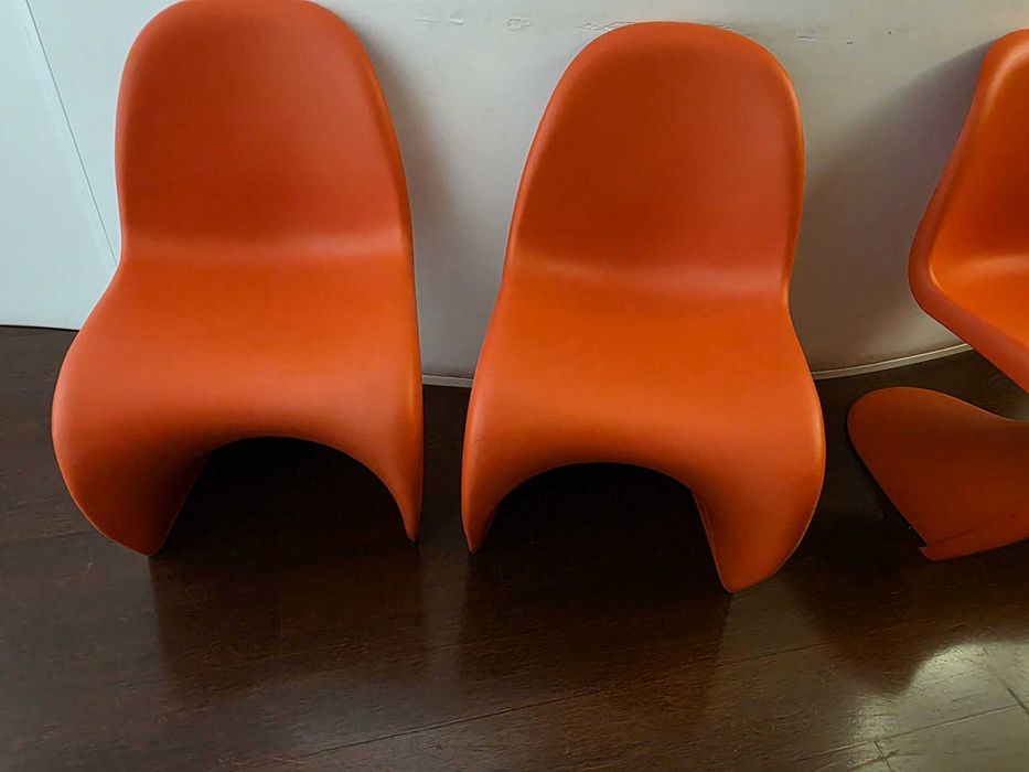 Cadeiras Verner Panton genuinas
