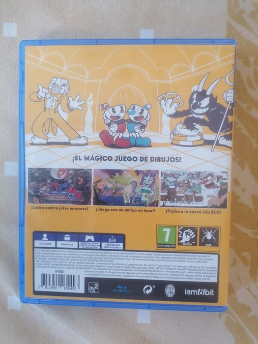 Cuphead - ps4 (excelente estado)