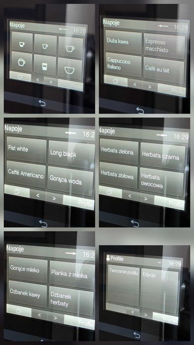 Ekspres Miele CM 7300 czarny, OneTouch, auto.wys.wylewki, dotykowy wyś