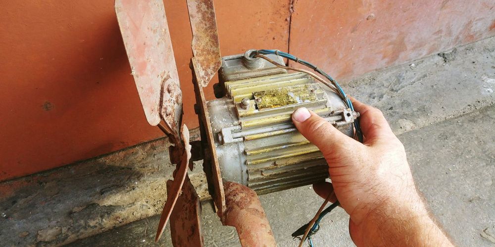 Электродвигатель асинхронный