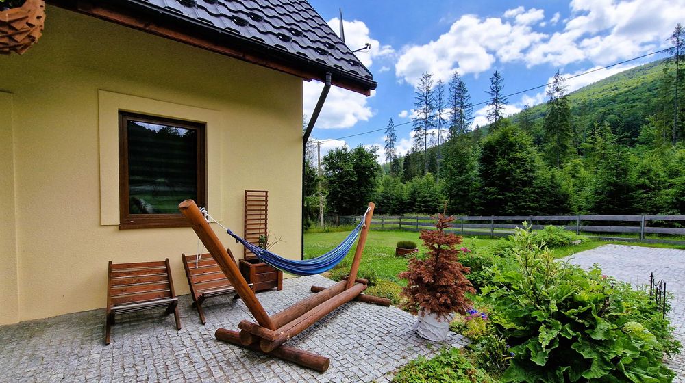 Domek w Dolinie Danielki góry natura las cisza sauna