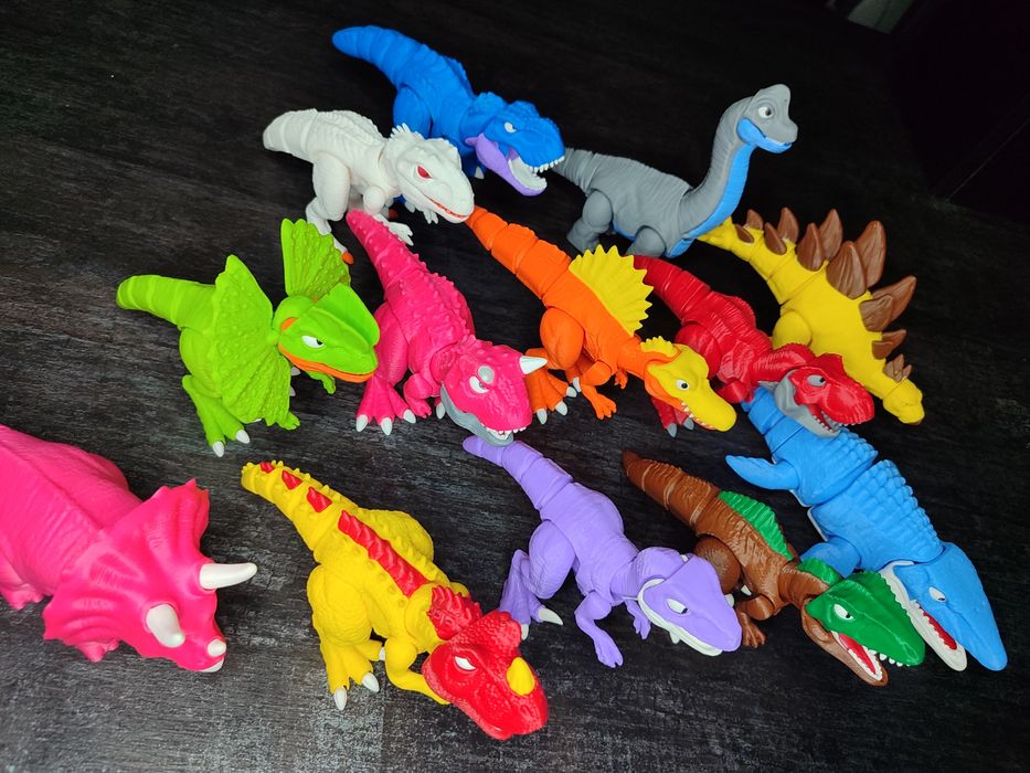 Динозаври Jurassic World / 3D Друк / Колекційні іграшки з PLA