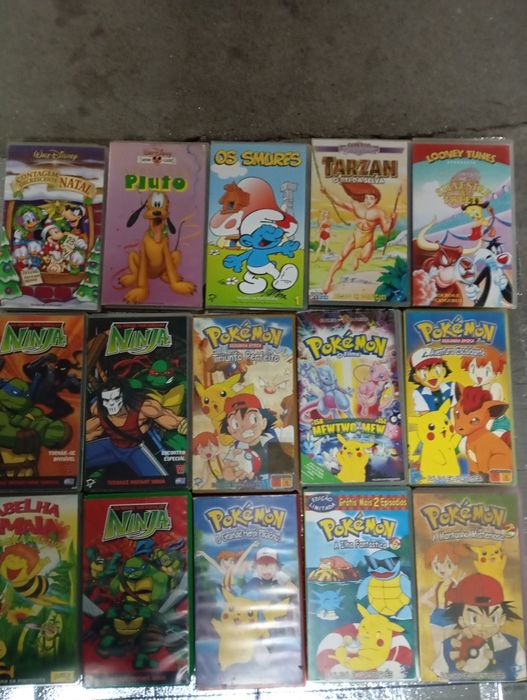 Filmes infantis  em VHS
