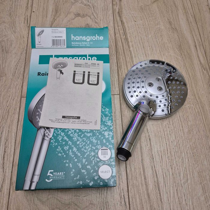 Hansgrohe Raindance Select S120 słuchawka  prysznicowa