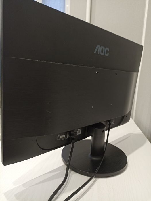 Монитор 24" дюйма игровой AOC 75 Гц LED FullHD HDMI монітор 24