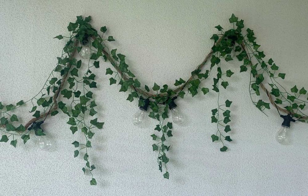 Sztuczny bluszcz dekoracja dom taras balkon ogród 50 metrów